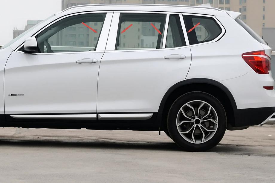 BMW X3 F25 2011–2018 Ovipilarien listat (RST) Image