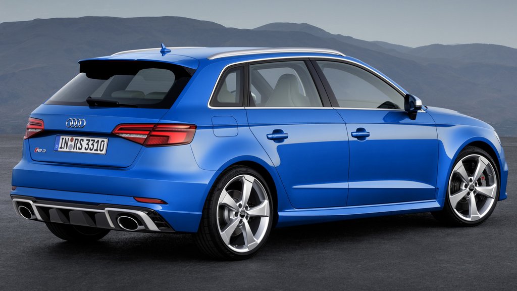 Koeajo: viritetty nelivetoinen Audi RS3 Sportback -hatchback