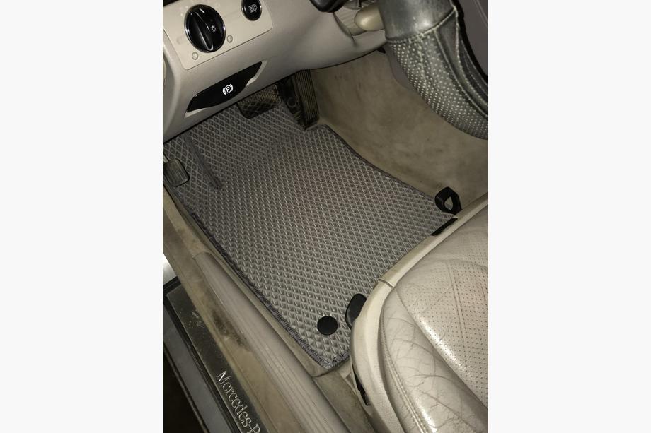 Mercedes E-class W211 2002–2009 EVA-lattiamatot (harmaat) Kuva 4