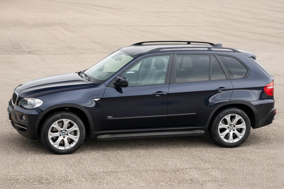 BMW X5 E70 2007–2013 Allmond Black sivuaskelmat (2 kpl, alumiini) Image