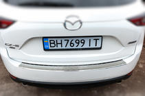 Mazda CX-5 2017–2025 Takapuskurin suojalista Carmos (ruostumaton teräs) kuva 4