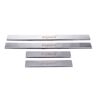 Kynnyslistat Carmos (4 kpl, ruostumaton teräs) kuva 2