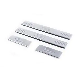 Kynnyslistat 500L (Carmos, 4 kpl, ruostumaton teräs) kuva 3