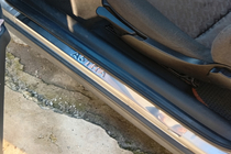 Opel Astra G Classic 1998–2012 Carmos kynnyslistat (Coupe, 2 kpl, ruostumaton teräs) kuva 1