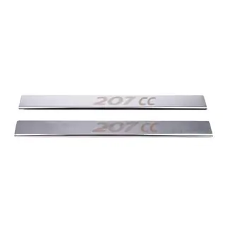 Carmos kynnyslistat (2 kpl, ruostumaton teräs) kuva 2