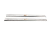 Peugeot 307 2001–2008 Carmos kynnyslistat (2 kpl, ruostumaton teräs) kuva 2