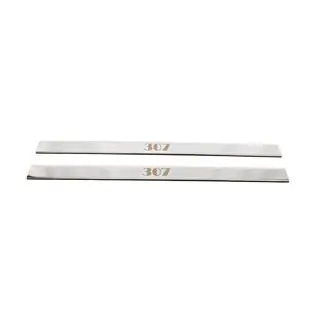 Carmos kynnyslistat (2 kpl, ruostumaton teräs) kuva 2
