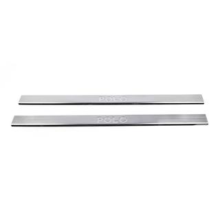 Kynnyslistat Carmos (2-ovinen, ruostumaton teräs) Volkswagen Polo 2010–2017 kuva 2