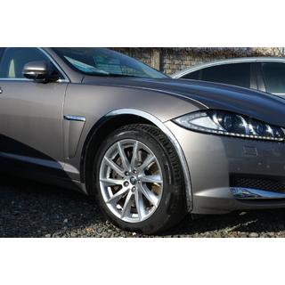 Pyöränkaaren kromilistat (4 kpl, ruostumaton teräs) Jaguar XF 2009–2016 kuva 2