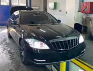 Mercedes S-сlass W221 2005–2013 GT Panamericana jäähdyttimen säleikkö (2009-2013) kuva 8