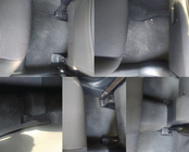 Mitsubishi Lancer X 2008– Polyuretaani auton lattiamatot (EVA, mustat) kuva 3