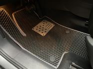 Volkswagen Sharan 2010–2023 Polyuretaani lattiamatot (3 riviä, EVA, mustat) kuva 3