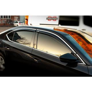 Ikkunatuuliohjaimet kromilistalla SD (4 kpl, Niken) Skoda Superb 2015–2024 kuva 1