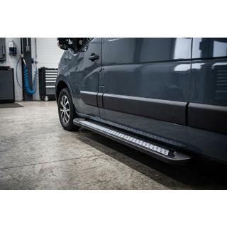 Sivuastinlaudat New Vision Black (2 kpl, alumiini) kuva 1