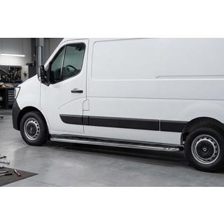 Maydos V1 -sivuporrast (2 kpl, alumiini) Opel Movano 2010–2021 kuva 1