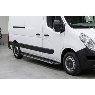 Bosphorus Grey -sivuastinlaudat (2 kpl, alumiini) Opel Movano 2010–2021 kuva 1