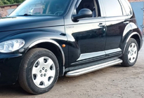 Chrysler PT Cruiser 2000–2010 Pyöränkaaren kromilistat (4 kpl, ruostumaton teräs) kuva 1