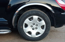 Chrysler PT Cruiser 2000–2010 Pyöränkaaren kromilistat (4 kpl, ruostumaton teräs) kuva 3