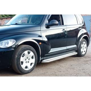 Pyöränkaaren kromilistat (4 kpl, ruostumaton teräs) Chrysler PT Cruiser 2000–2010 kuva 1