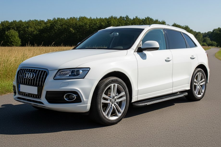 Audi Q5 2008–2017 Bosphorus Grey -sivuastinlaudat (2 kpl, alumiini) Image