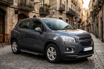 Chevrolet Trax 2012–2023 Bosphorus Grey -sivuastinlaudat (2 kpl, alumiini) kuva 1