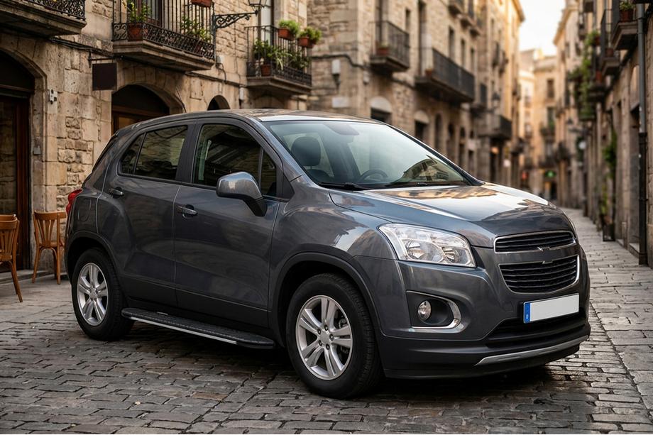 Chevrolet Trax 2012–2023 Bosphorus Grey -sivuastinlaudat (2 kpl, alumiini) Image