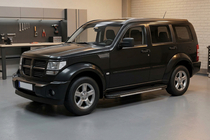 Dodge Nitro 2006–2011 Bosphorus Grey -sivuastinlaudat (2 kpl, alumiini) kuva 1