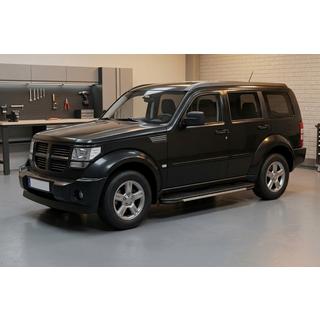 Bosphorus Grey -sivuastinlaudat (2 kpl, alumiini) Dodge Nitro 2006–2011 kuva 1