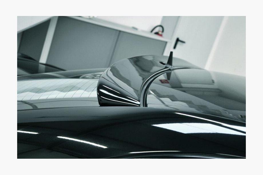 Mercedes E-class W211 2002–2009 Takalasin spoileri (ABS, maalattava) Image