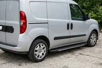 Fiat Doblo II 2010–2022 Bosphorus Grey -sivuastinlaudat (2 kpl, alumiini) kuva 1