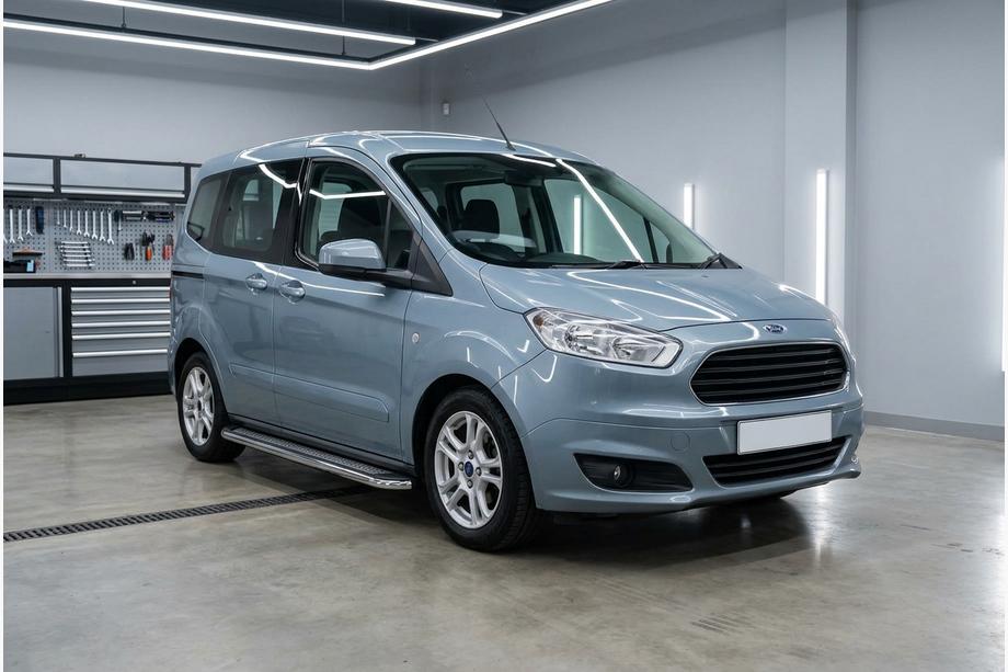 Ford Courier 2014–2023 Maydos V2 sivuportaat (2 kpl, ruostumaton teräs) Image