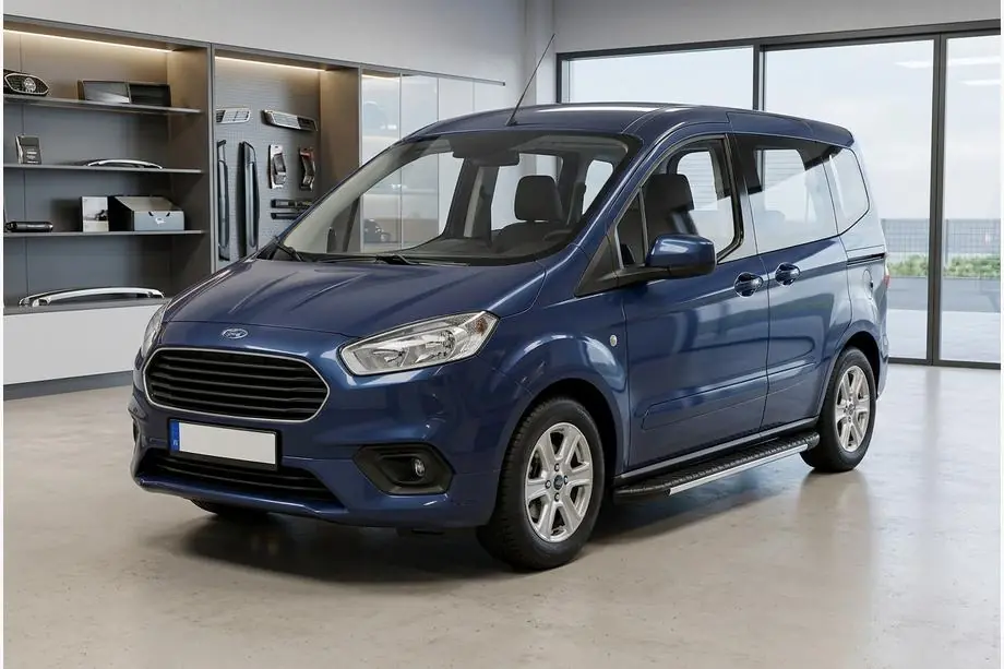 Ford Courier 2014–2023 Bosphorus Grey -sivuastinlaudat (2 kpl, alumiini) Image