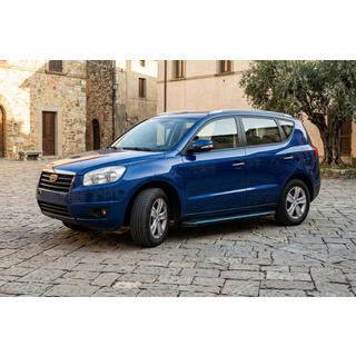 Maya Blue sivuaskelmat (2 kpl, alumiini) Geely Emgrand X7 2011– kuva 1