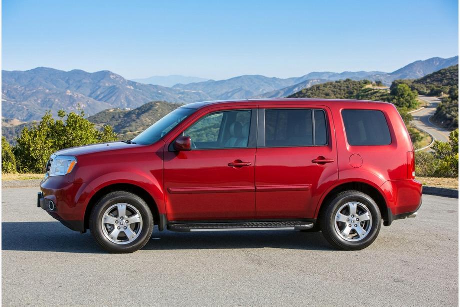 Honda Pilot 2008–2015 Bosphorus Grey -sivuastinlaudat (2 kpl, alumiini) Image