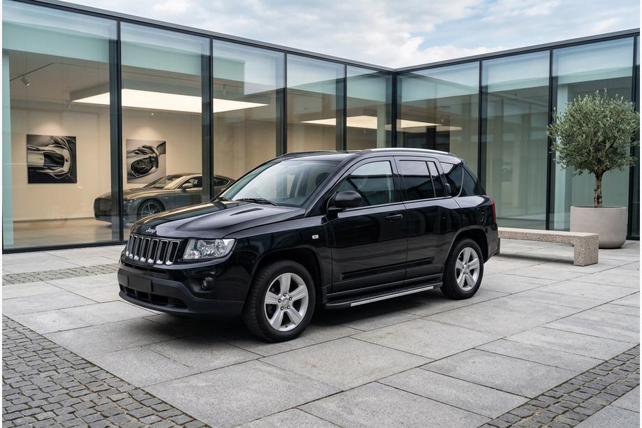 Jeep Compass 2006–2016 Bosphorus Grey -sivuastinlaudat (2 kpl, alumiini) Image