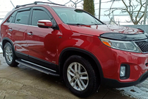 Kia Sorento II XM 2009–2014 Bosphorus Grey -sivuastinlaudat (2 kpl, alumiini) kuva 10
