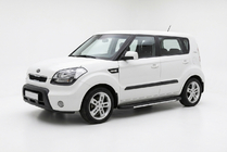 Kia Soul I 2008–2013 Bosphorus Grey -sivuastinlaudat (2 kpl, alumiini) kuva 1