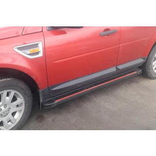 Sivuaskelmat Maya Red (2 kpl, alumiini) Land Rover Freelander II 2006–2014 kuva 1