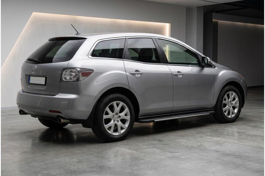 Mazda CX-7 2006–2012 Bosphorus Grey -sivuastinlaudat (2 kpl, alumiini) Image