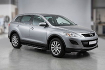 Mazda CX-9 2007–2016 Bosphorus Grey -sivuastinlaudat (2 kpl, alumiini) kuva 1