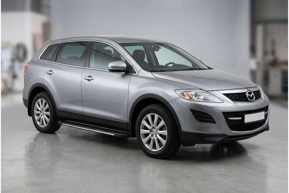 Mazda CX-9 2007–2016 Bosphorus Grey -sivuastinlaudat (2 kpl, alumiini) Image