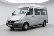 Mercedes Sprinter W901/902/903/904/905 1995–2006 Bosphorus Grey -sivuastinlaudat (2 kpl, alumiini) kuva 1