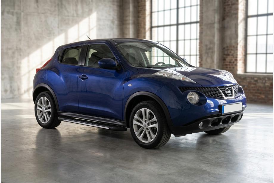 Nissan Juke 2010–2019 Bosphorus Grey -sivuastinlaudat (2 kpl, alumiini) Image