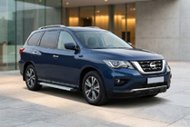 Nissan Pathfinder R52 2012–2021 Maya V2 sivuportaat (2 kpl, alumiini) kuva 1