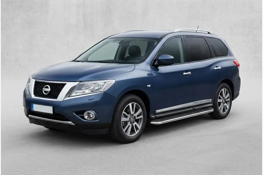 Nissan Pathfinder R52 2012–2021 Maydos V1 -sivuporrast (2 kpl, alumiini) Image