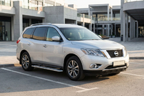 Nissan Pathfinder R52 2012–2021 Sivuastinlaudat Maydos V2 (2 kpl, alumiini) kuva 1
