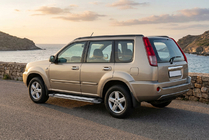 Nissan X-trail T30 2002–2007 Rainbow sivuporrassarja (2 kpl, alumiini) kuva 1