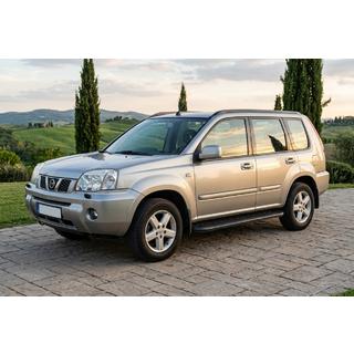 Bosphorus Black sivuastinlaudat (2 kpl, alumiini) Nissan X-trail T30 2002–2007 kuva 1