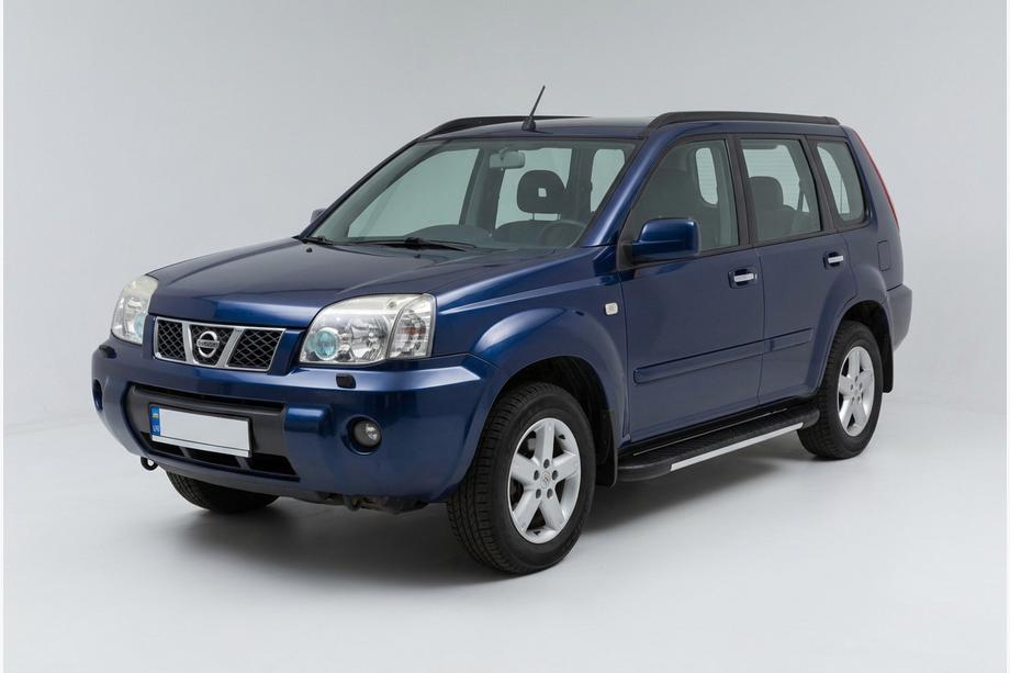 Nissan X-trail T30 2002–2007 Bosphorus Grey -sivuastinlaudat (2 kpl, alumiini) Image