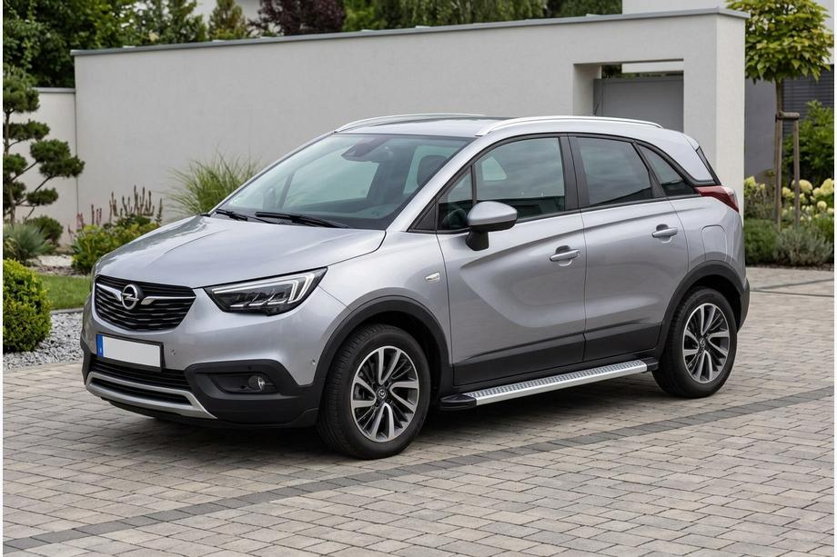 Opel Crossland X 2017–2024 Maya V2 sivuportaat (2 kpl, alumiini) Image